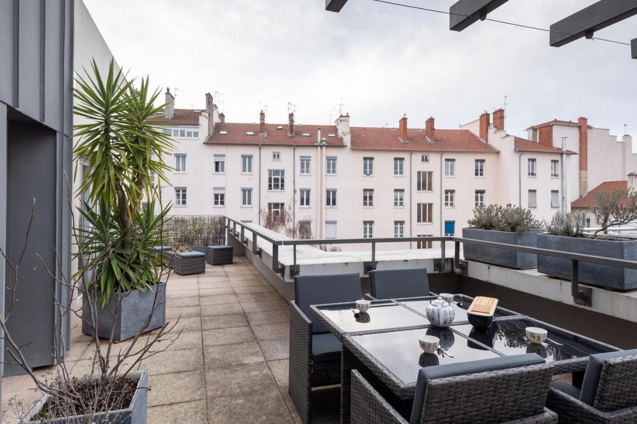 Le 7 De Coeur - Grand T4 Avec Balcon Apartment Lyon Exterior foto